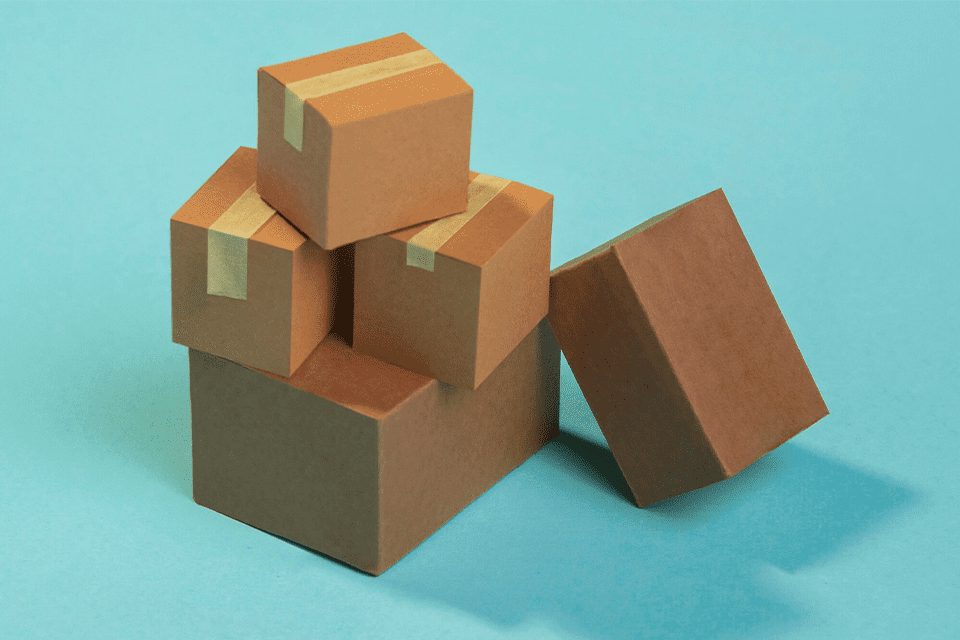 Основные типы картонных коробок